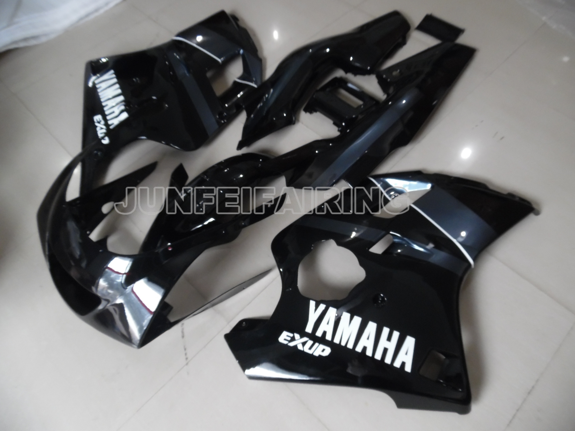 FZR250 black fairing kit