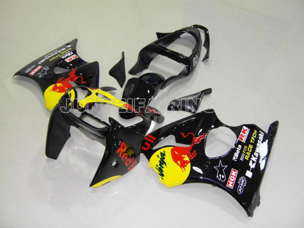 ZX6R 00-02 blk/redbull