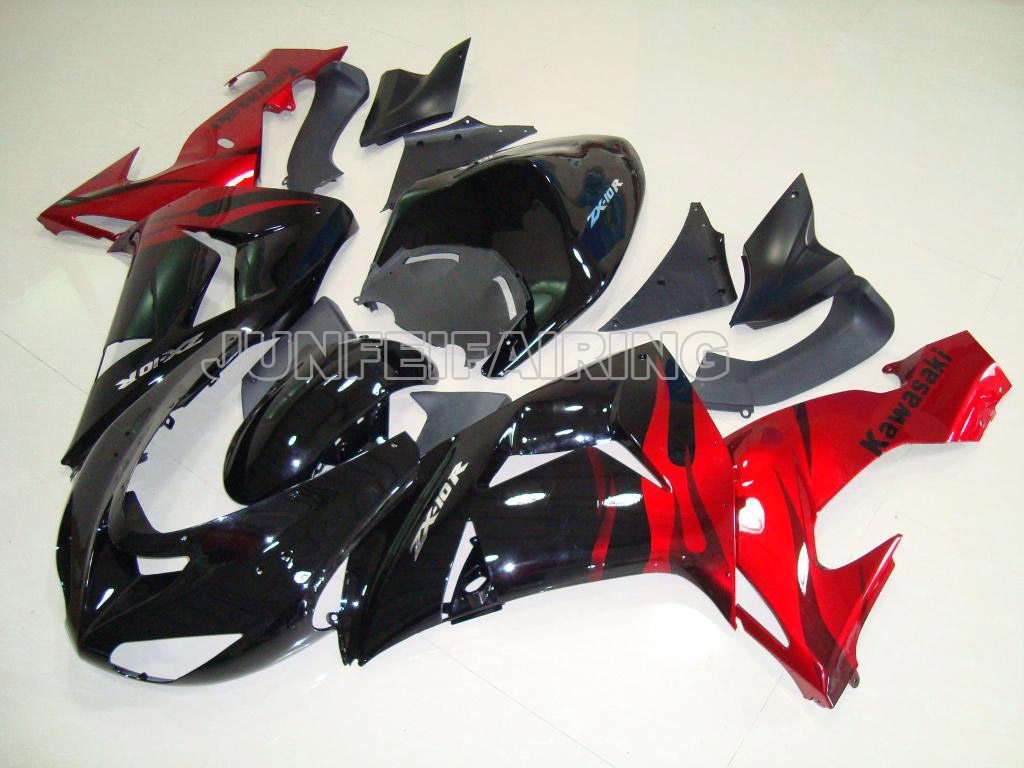 ZX10R 06-07 blk/red